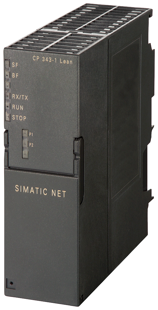 SIEMENS 6AG1343-1CX10-2XE0 SIPLUS NET CP 343-1 Lean based on 6GK7343-1CX10-0XE0 with conformal coating, -25…+60 °C, communications processor for connection of SIMATIC S7-300 ...