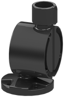 SIEMENS 8WD4408-0DF Articulated foot, plastic for pipe mounting for 8WD4 signaling columns