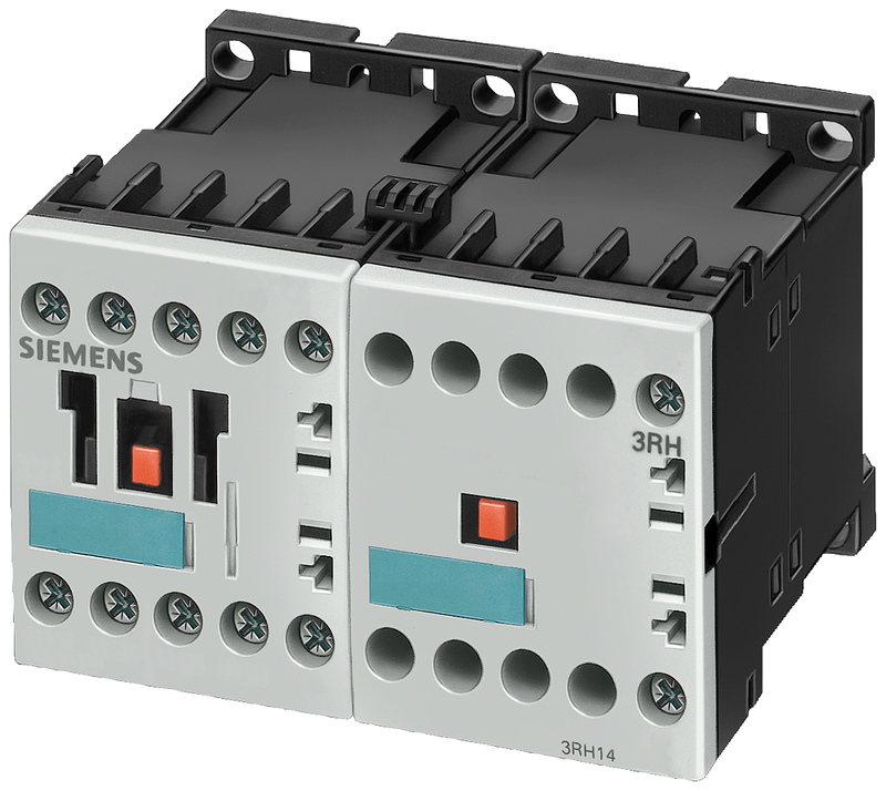 SIEMENS 3RH1422-1AP60 Contactor relay, latched, 4-pole 3 NO+1 NC, S00, 220 V, 240 V AC