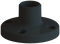 SIEMENS 8WD4208-0DE Foot (single), plastic for floor mounting, accessory for signaling columns 8WD42, D=50 mm