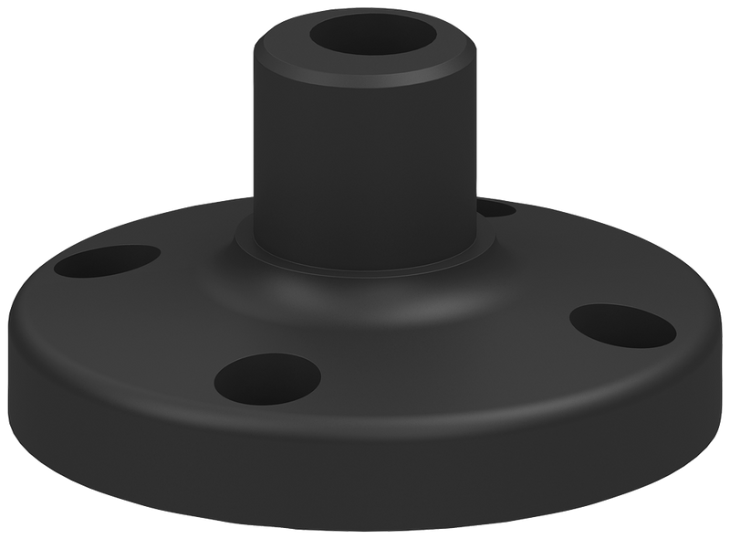 SIEMENS 8WD4308-0DB Foot (individual), plastic for pipe mounting for 8WD4 signaling columns