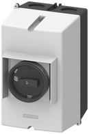 SIEMENS 3RV1923-1DA01 Cast aluminum enclosures for surface mounting IP65, installation width: 72 mm, PE terminal for circuit breaker S0