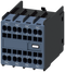 SIEMENS 3RH2911-2XA04-0MA0 Auxiliary switch 4 NC, current paths: 1 NC, 1 NC, 1 NC, 1 NC