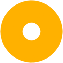 SIEMENS 3SB3921-0AB Backing plate round for emergency stop mushroom pushbutton, yellow, self-adhesive