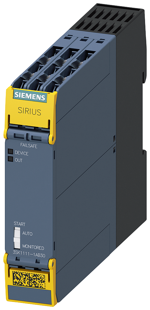 SIEMENS 3SK1111-1AB30 SIRIUS safety relay basic unit Standard series relay enabling circuits