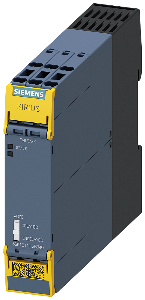 SIEMENS 3SK1211-2BB40 SIRIUS safety relay output expansion 4RO with relay enabling circuits