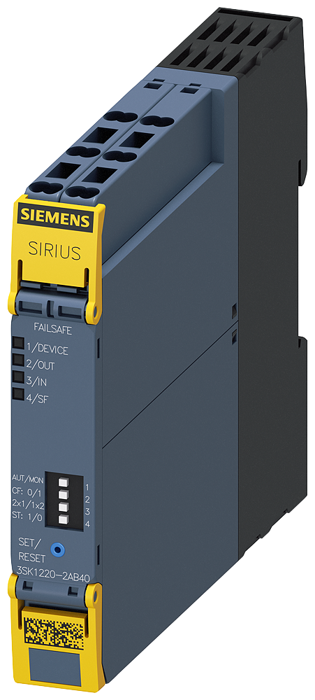 SIEMENS 3SK1220-2AB40 SIRIUS safety relay advanced expansion unit input expansion for