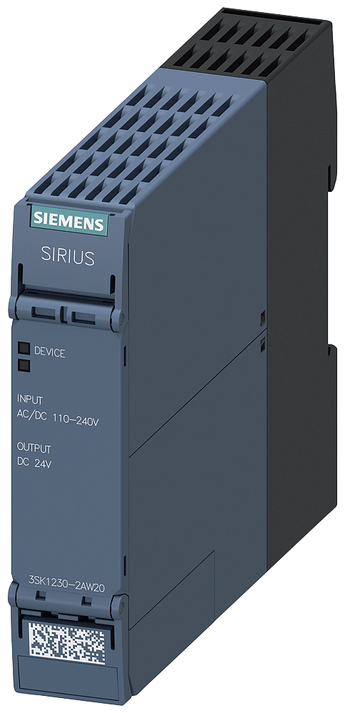 SIEMENS 3SK1230-2AW20 Safety switching device power supply for 3SK1 advanced series US=115-230 V AC