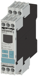 SIEMENS 3UG4625-1CW30 Monitoring relay, digital, for residual current monitoring (with current transformer 3UL23)