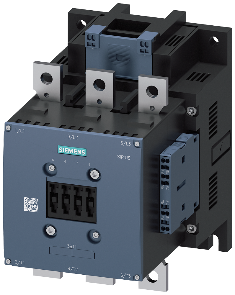 SIEMENS 3RT1466-2AP36 Contactor, AC-1, 400 A/690 V/40 °C, 3-pole, 220-240 V AC/DC, 2 NO+2 NC