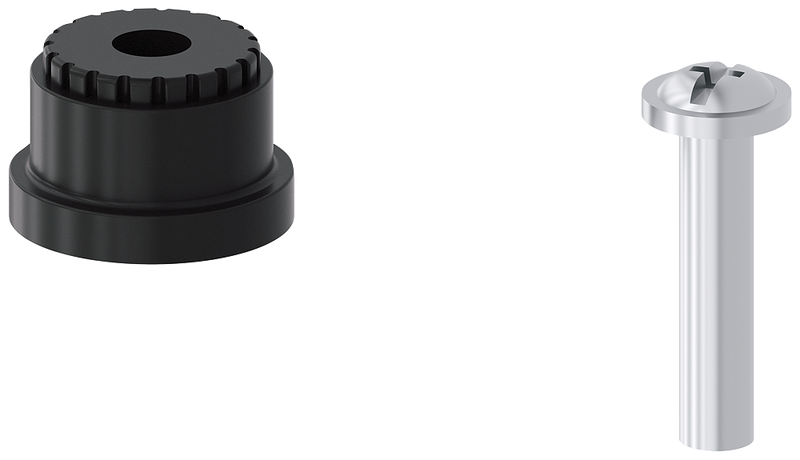 SIEMENS 3SX5100-3B Adapter and screw for compensation of mounting depth for metal switches