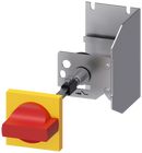 SIEMENS 3RV2926-2C Door-coupling rotary operating mechanism for circuit breaker, S00/S0, handle EMERGENCY OFF