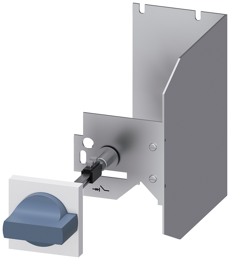 SIEMENS 3RV2946-2B Door-coupling rotary operating mechanism for circuit breaker, S3, handle gray