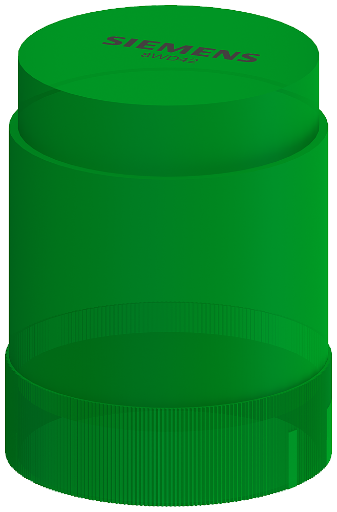SIEMENS 8WD4200-1AC Continuous light elements, green 12 V-230 V