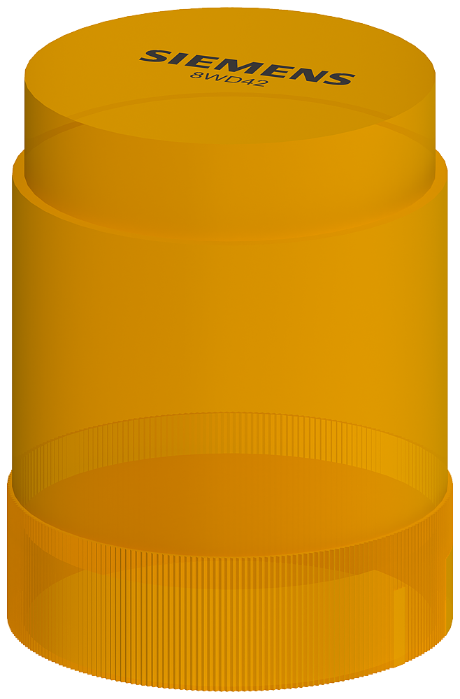 SIEMENS 8WD4200-1AD Continuous light elements, yellow 12 V-230 V