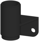 SIEMENS 8WD4208-0CD Bracket for wall mounting, for single-sided mounting, acc. for 8WD42, signaling columns, D=50 mm