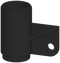 SIEMENS 8WD4208-0CD Bracket for wall mounting, for single-sided mounting, acc. for 8WD42, signaling columns, D=50 mm