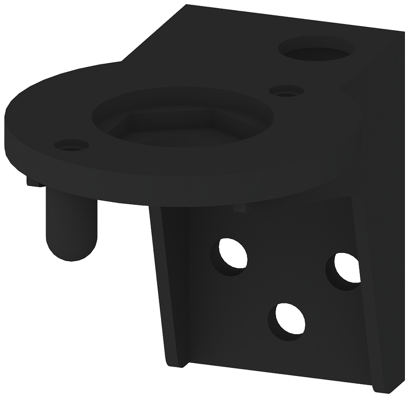SIEMENS 8WD4408-0CD Bracket for base mounting, accessory for signaling columns, D=70 mm