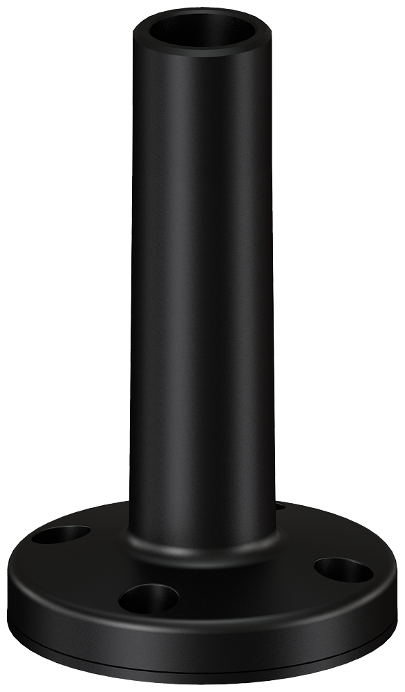 SIEMENS 8WD4618-0DA pipe with foot, length 100 mm, accessories for electronic configurable signaling columns, with diameter 70 mm, IP66/69k