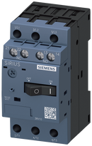 SIEMENS 3RV1011-1CA15 Circuit breaker, S00, motor protection, Class 10, A-release 1.8-2.5 A, short-circuit release 33 A