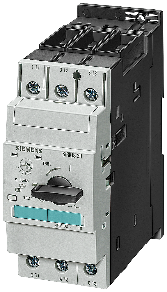 SIEMENS 3RV1031-4FA10 Circuit breaker, S2, motor protection, Class 10, A-release 28-40 A, short-circuit release 520 A