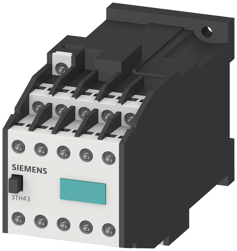 SIEMENS 3TH4382-0BB4 Contactor relay 82E, 8 NO + 2 NC, DC op., 24 V DC