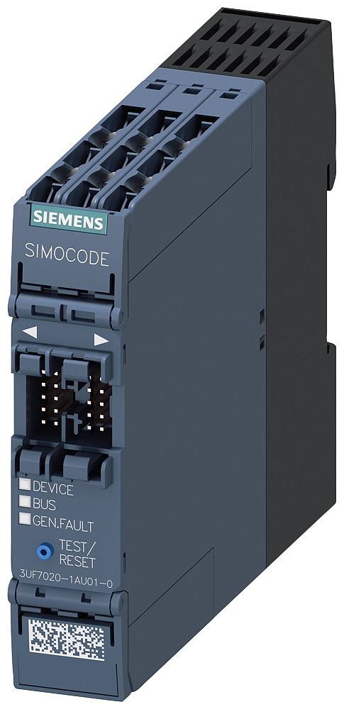 SIEMENS 3UF7020-1AU01-0 Basic unit SIMOCODE pro S, PROFIBUS DP interface