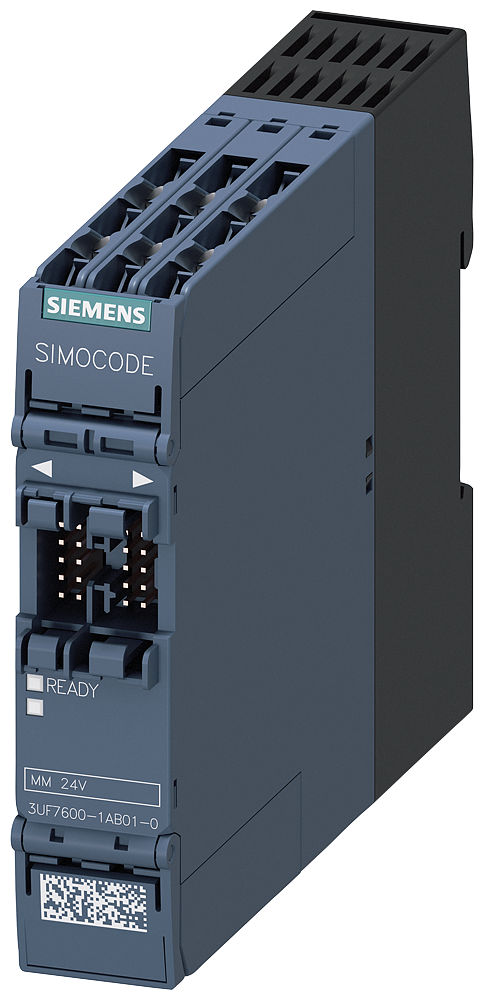 SIEMENS 3UF76001AB010 Multifunction module, 4 inputs and 2 relay outputs