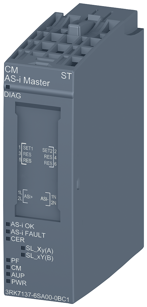 SIEMENS 3RK7137-6SA00-0BC1 ET 200SP, communication module CM AS-i master according to AS-i spec. V3.0