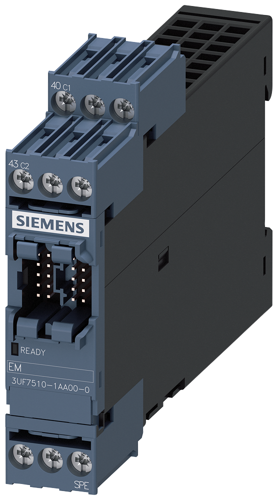 SIEMENS 3UF75101AA000 Ground fault modules, with analog residual current detection, 1 input for connection