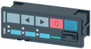SIEMENS 3UF72001AA010 Operator unit, titanium gray, installation in control cabinet door or front plate