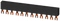 SIEMENS 3RV1915-1CB 3-ph. busbars modular spacing 45 mm for 4 switches, connections in fork shape