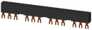 SIEMENS 3RV1915-2CB 4-ph. busbars modular spacing 55 mm for 3 switches connections in fork shape
