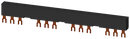 SIEMENS 3RV1915-3CB 4-ph. busbars modular spacing 63 mm for 3 switches connections in fork shape