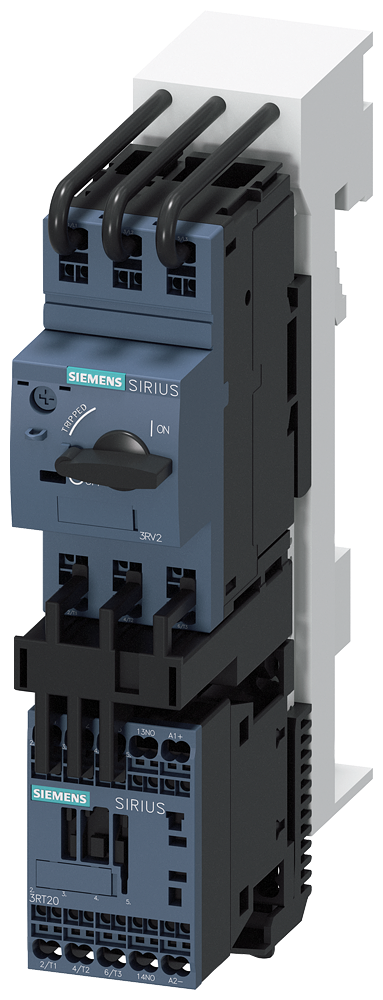 SIEMENS 3RA2110-1FS15-1BB4 Load feeder, direct starter, S00, 3.5-5 A, 24 V DC, 150 kA