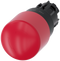 SIEMENS 3SU1000-1GB20-0AA0 Emergency stop mushroom pushbutton, 22 mm, round, plastic, red, 30 mm, rotate-to-unlatch mechanism