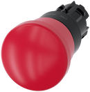 SIEMENS 3SU1000-1HA20-0AA0 Emergency stop mushroom pushbutton, 22 mm, round, plastic, red