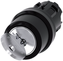 SIEMENS 3SU1000-4BF21-0AA0 Key-operated switch RONIS, 22 mm, round, plastic, key removal I