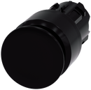 SIEMENS 3SU1000-1AA10-0AA0 Mushroom pushbutton, 22 mm, round, plastic, black, 30 mm