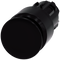 SIEMENS 3SU1000-1AA10-0AA0 Mushroom pushbutton, 22 mm, round, plastic, black, 30 mm