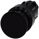 SIEMENS 3SU1000-1AD10-0AA0 Mushroom pushbutton, 22 mm, round, plastic, black, 30 mm