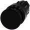 SIEMENS 3SU1000-1AD10-0AA0 Mushroom pushbutton, 22 mm, round, plastic, black, 30 mm