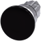 SIEMENS 3SU1050-1BD10-0AA0 Mushroom pushbutton, 22 mm, round, metal, high gloss, black, 40 mm