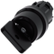 SIEMENS 3SU1000-4HC01-0AA0 Key-operated switch O.M.R, 22 mm, round, plastic, black, key removal O