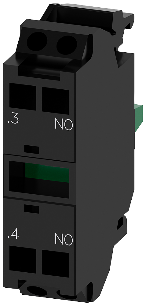 SIEMENS 3SU1400-1AA10-3BA0 Contact module with 1 contact element, 1 NO