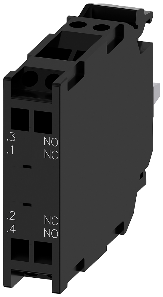 SIEMENS 3SU1400-1AA10-3FA0 Contact module with 2 contact elements, 1 NO + 1 NC