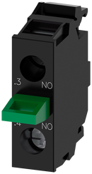 SIEMENS 3SU1400-2AA10-1BA0 Contact module with 1 contact element, 1 NO