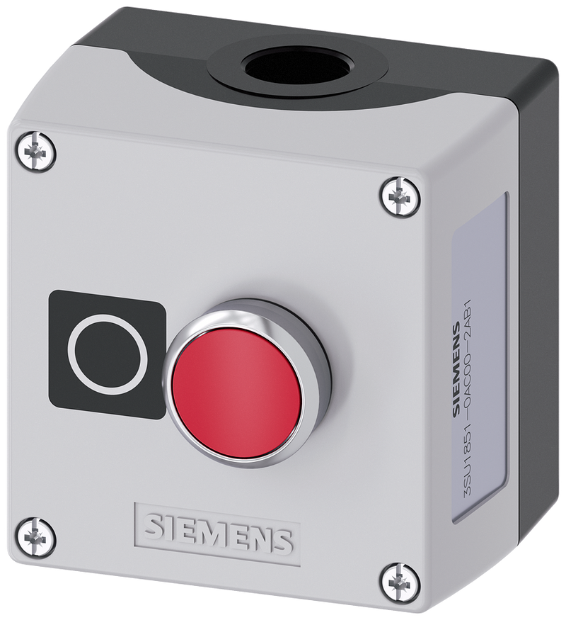 SIEMENS 3SU1851-0AC00-2AB1 Enclosure for command devices, 22 mm, round