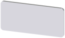 SIEMENS 3SU1900-0AC81-0AA0 Labeling plate 12.5 x 27 mm, silver-colored label, without inscription