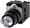 SIEMENS 3SU1100-4BF11-1BA0 Key-operated switch RONIS, 22 mm, round, plastic, key removal O+I, 1 NO
